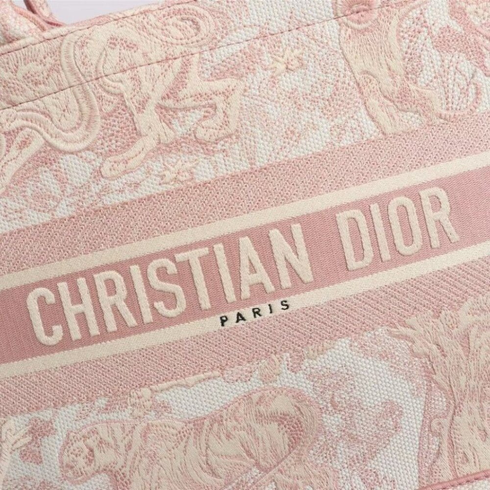 Christian Dior Toile de Jouy Book Tote bags - Medium Canvas - Picture 6 of 7